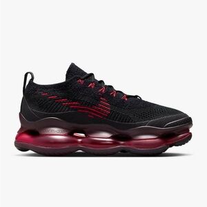 Nike Men’s Air Max Black And Red Performance Athletic Shoes